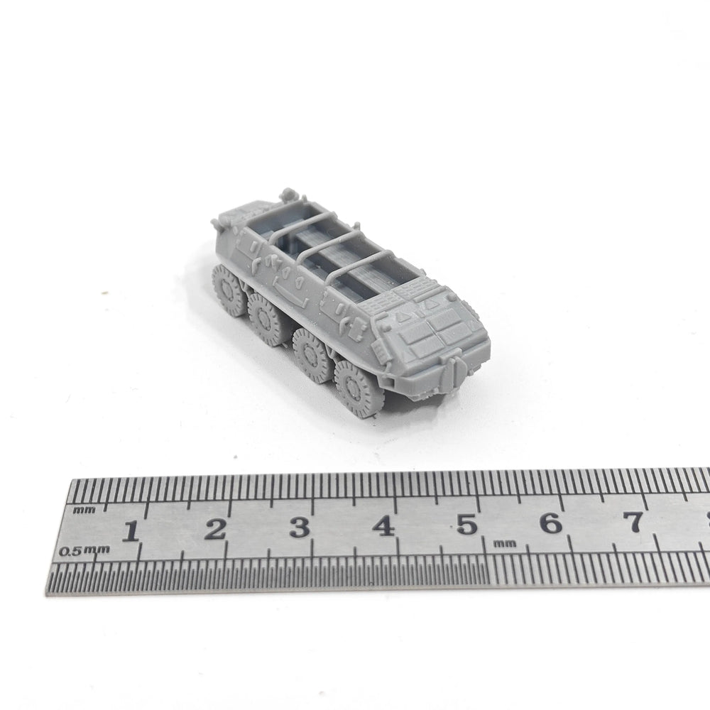 1/144 Cold War BTR-60 Armored Personnel Carrier, Resin Model Vehicle Kit, Unassembled and Unpainted