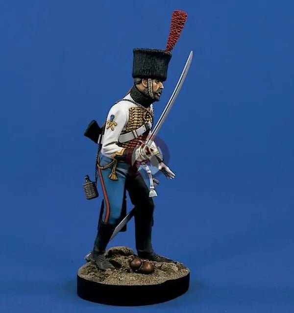 1/16 Napoleonic French Officer, Resin Model Figure Kit, Unassembled and Unpainted