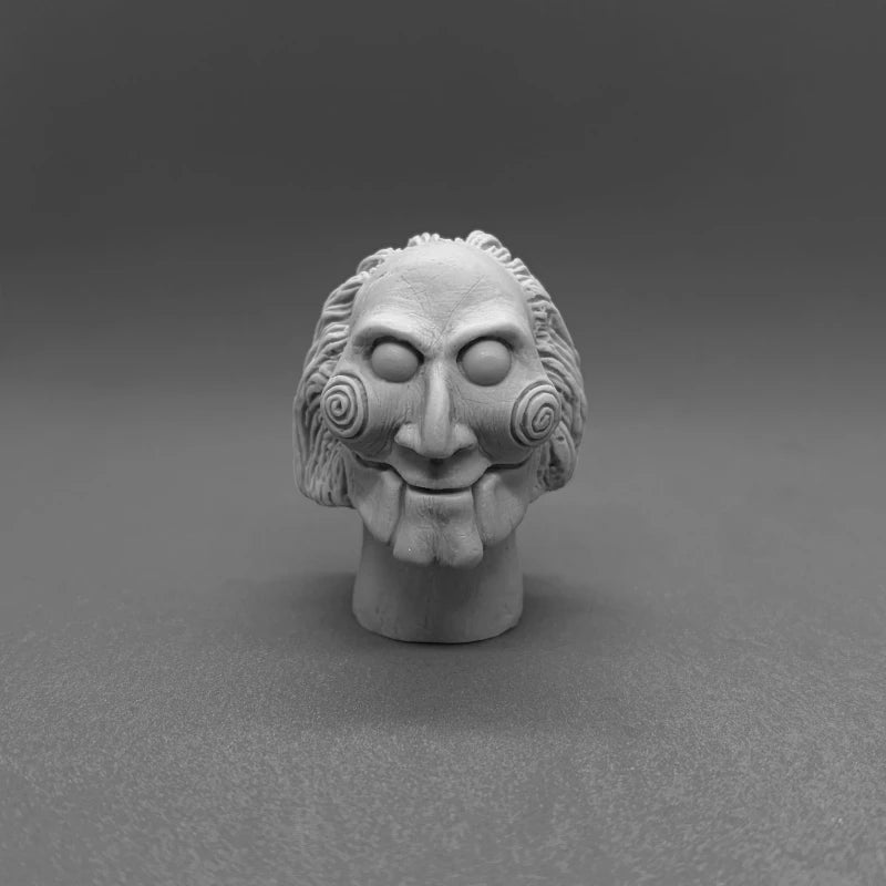1/6 Interchangeable Sci-Fi Heads, Resin Model Bust Kit, Sci-Fi Theme, Unassembled and Unpainted
