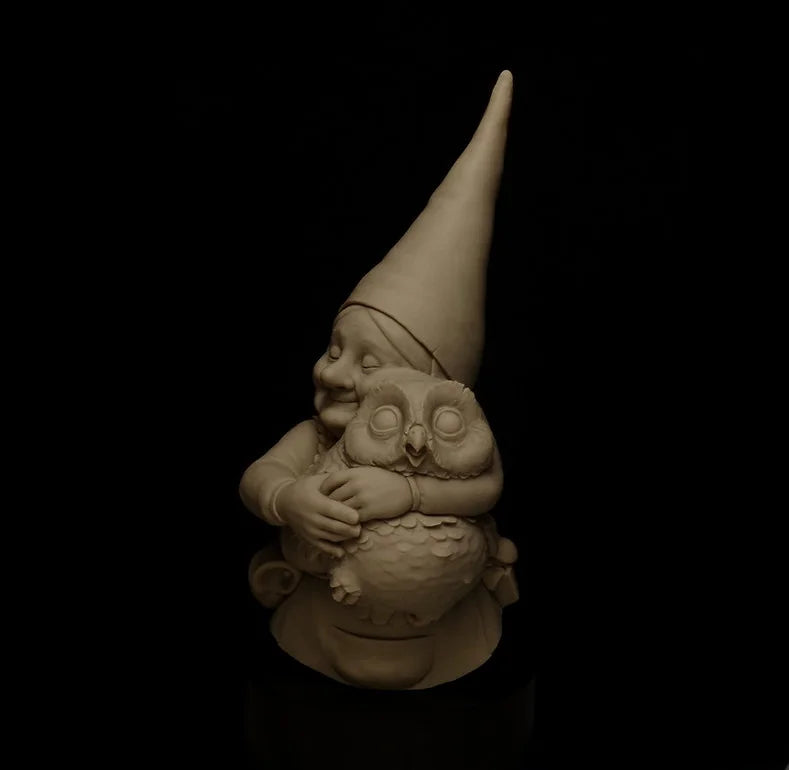 1/12 Garden Gnome, Resin Model Bust Kit, Fantasy Theme, Unassembled and Unpainted