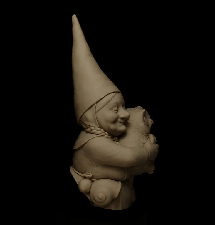1/12 Garden Gnome, Resin Model Bust Kit, Fantasy Theme, Unassembled and Unpainted