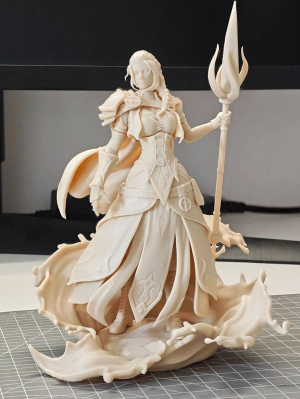 Sea Mage, Resin Model Figure Kit, Fantasy Theme, Unassembled and Unpainted