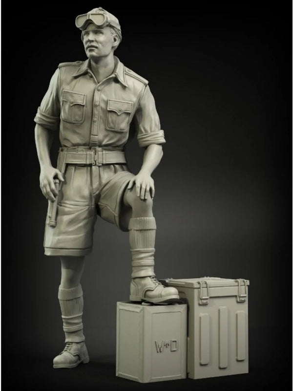 1/35 WWII British, Resin Model Figure Kit, Unassembled and Unpainted
