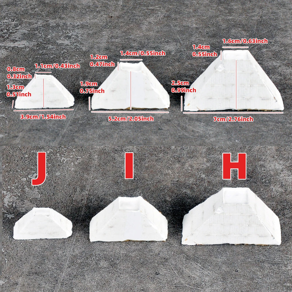 1/35 WWII Anti-Tank Roadblock, Resin Model Diorama Kit, Unassembled and Unpainted