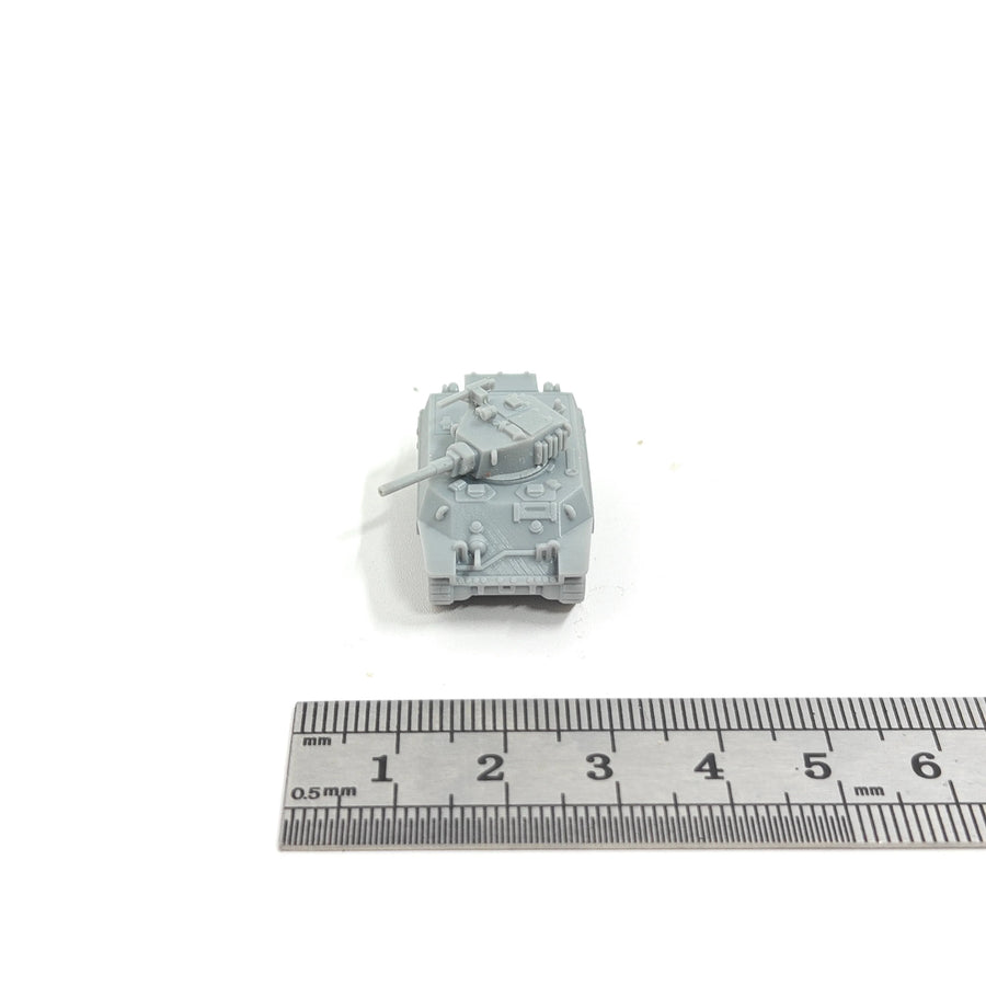 WWII American M4 Sherman Medium Tank 1/144 Resin Vehicle Kit - resin model view 3