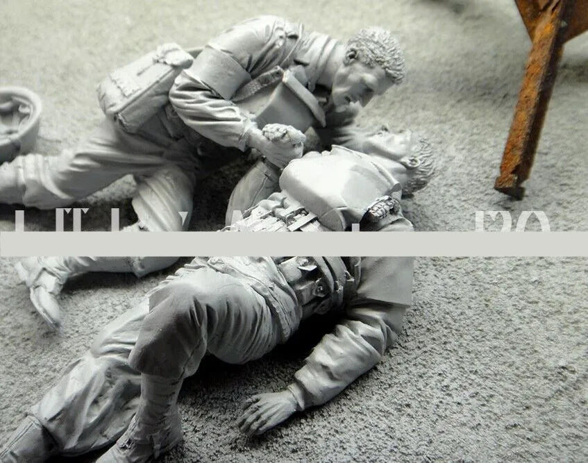 1/16 Modern Military Medic, Resin Model Figure Kit, Unassembled and Unpainted