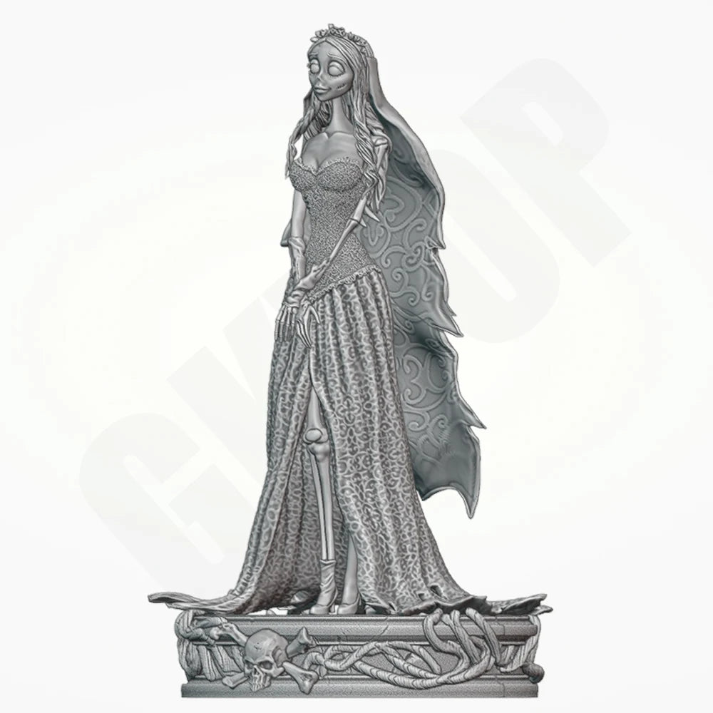 1/24 Bride Queen, Resin Model Figure Kit, Fantasy Theme, Unassembled and Unpainted