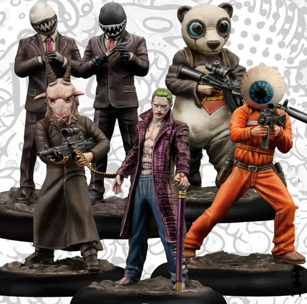 35mm Tactical Military Team, 5 Figures, Resin Model Figure Kit, Anime Theme, Unassembled and Unpainted