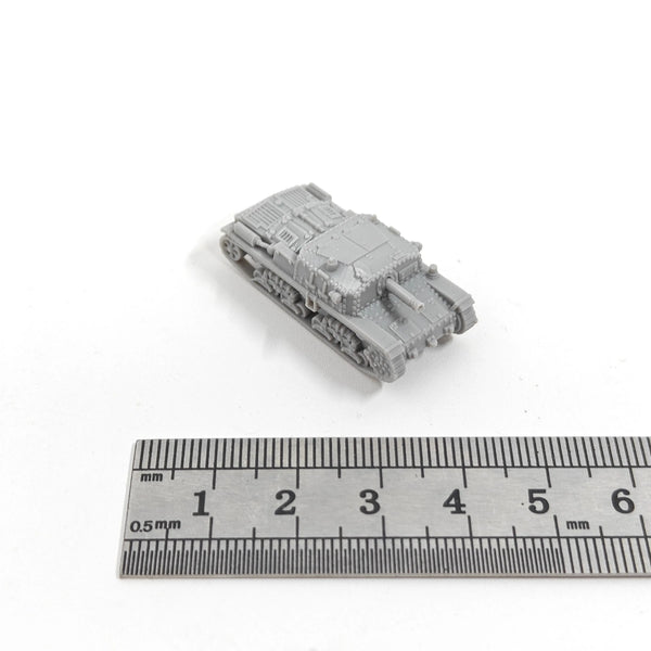 1/144 WWII Semovente M41 Da 75/18, Resin Model Vehicle Kit, Unassembled and Unpainted