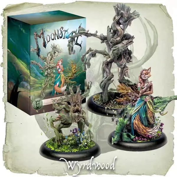 Wyrdwood Fantasy Creature, Resin Model Figure Kit, Fantasy Theme, Unassembled and Unpainted
