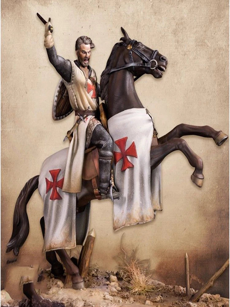 75mm Medieval Medieval, Resin Model Figure Kit, Unassembled and Unpainted
