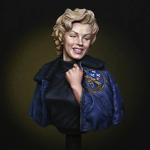 1/10 Modern Marilyn Monroe, Resin Model Bust Kit, Unassembled and Unpainted