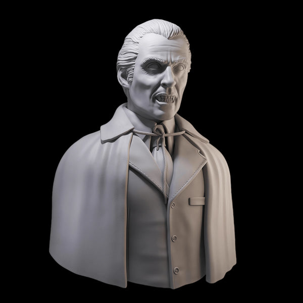 65mm Vampire, Resin Model Bust Kit, Fantasy Theme, Unassembled and Unpainted