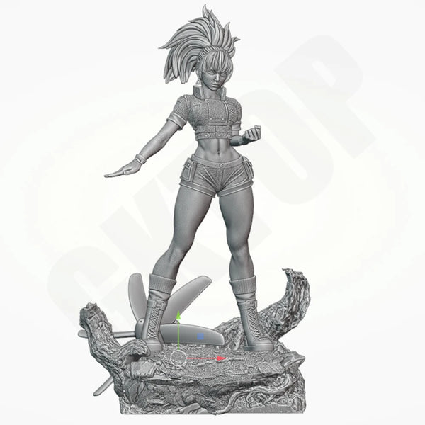 1/24 Modern Anime Tactical Soldier, Resin Model Figure Kit, Unassembled and Unpainted