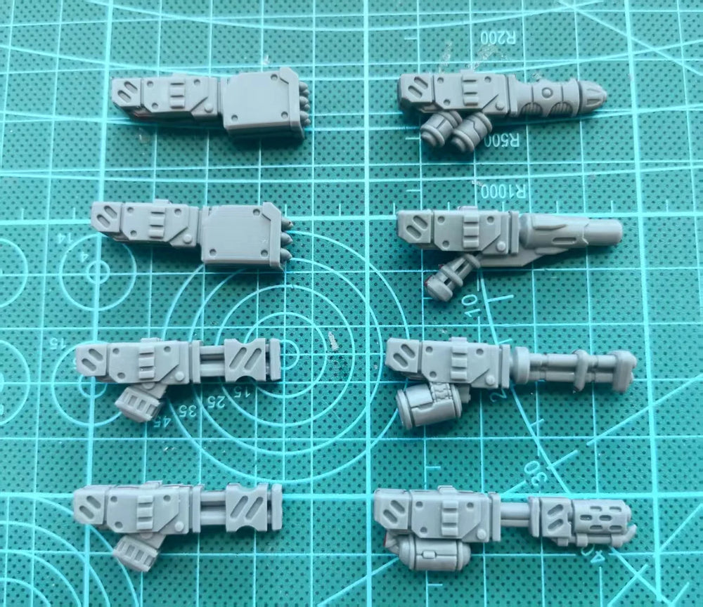 Armored Mecha Commander, Resin Model Figure Kit, Sci-Fi Theme, Unassembled and Unpainted