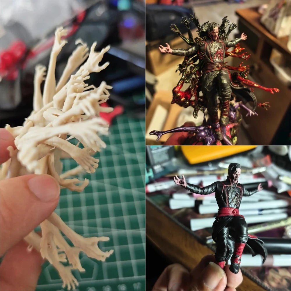 180mm Death Zombie, Resin Model Figure Kit, Fantasy Theme, Unassembled and Unpainted