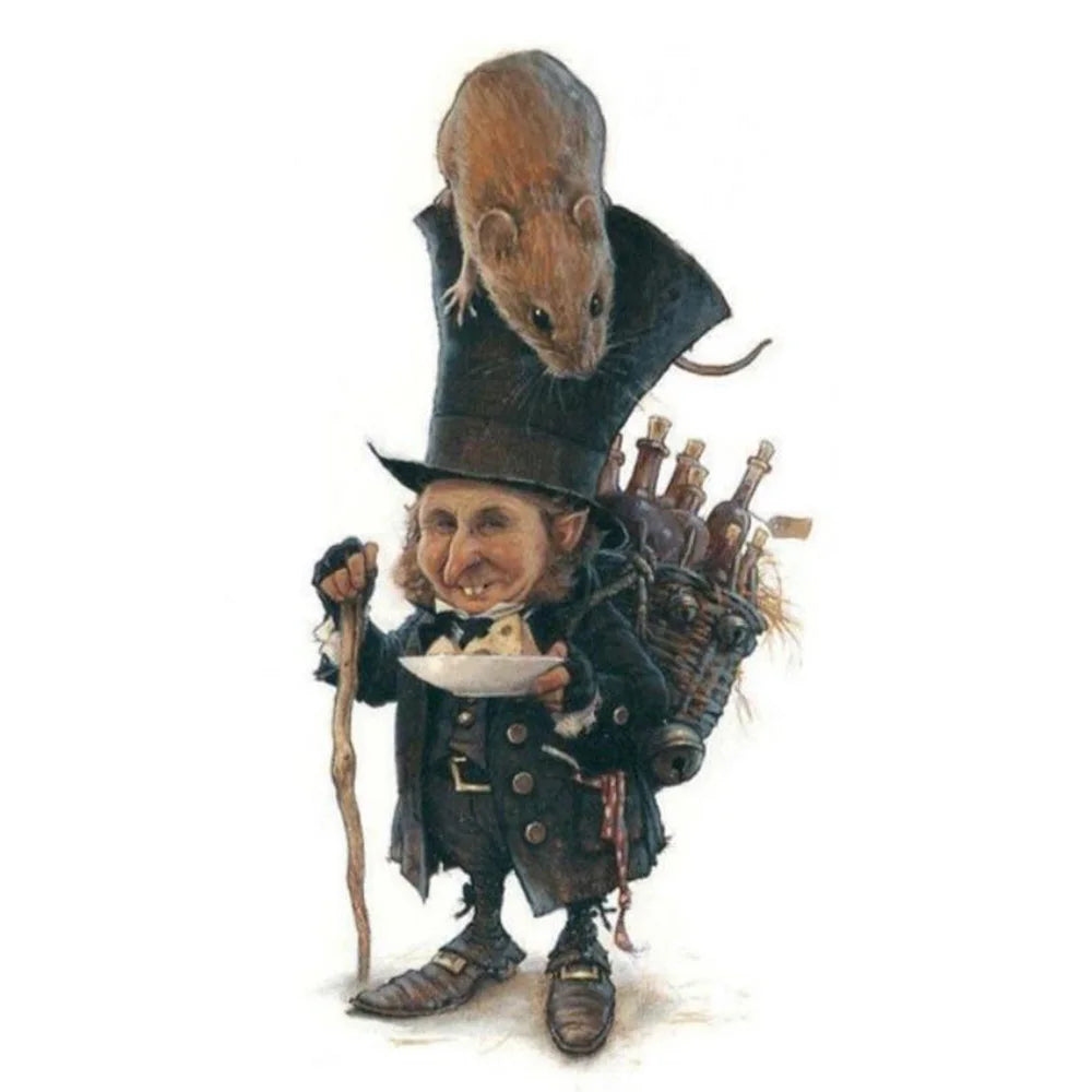 1/32 Anthropomorphic Rat, Resin Model Figure Kit, Fantasy Theme, Unassembled and Unpainted