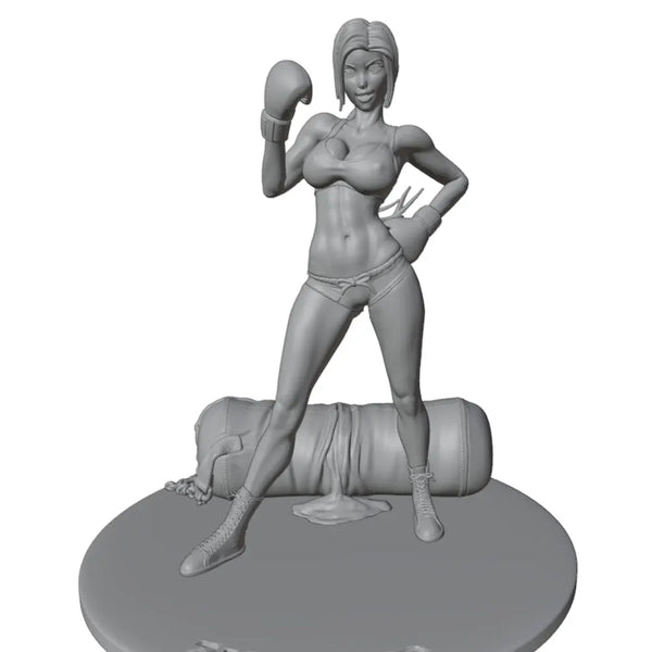 1/24 Sexy Female Pinup, Resin Model Figure Kit, Unassembled and Unpainted