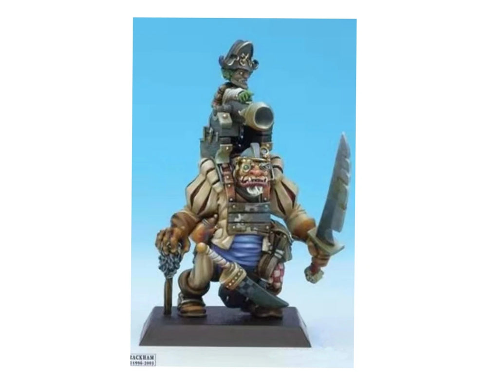 28mm Rackham Confrontation Oakley Dwarf, Resin Model Figure Kit, Fantasy Theme, Unassembled and Unpainted