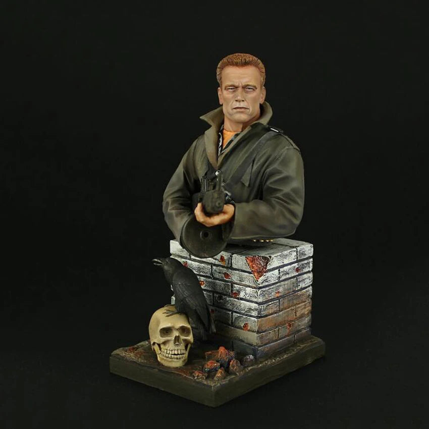 1/10 Modern Military Operator, Resin Model Bust Kit, Unassembled and Unpainted