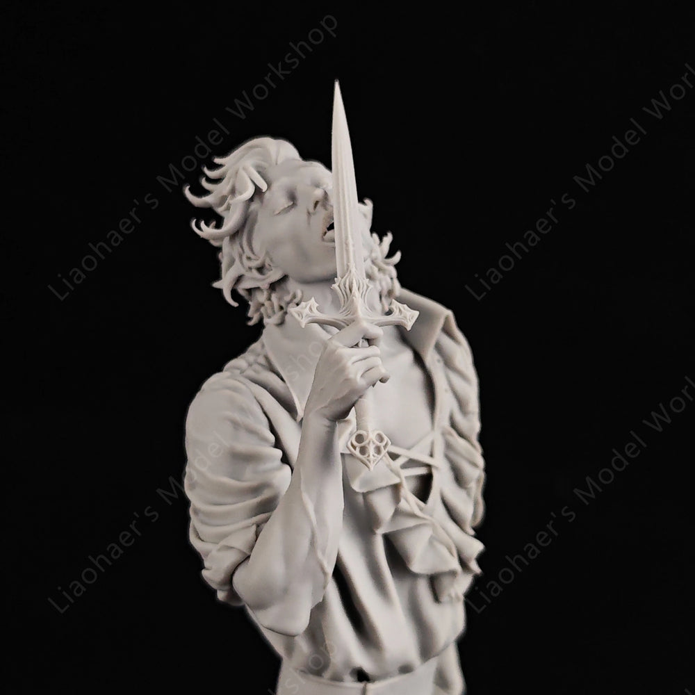 1/10 Astarion, Resin Model Bust Kit, Fantasy Theme, Unassembled and Unpainted