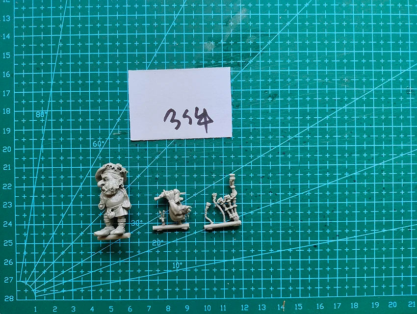 1/32 Medieval Highland Bagpiper, Resin Model Bust Kit, Unassembled and Unpainted