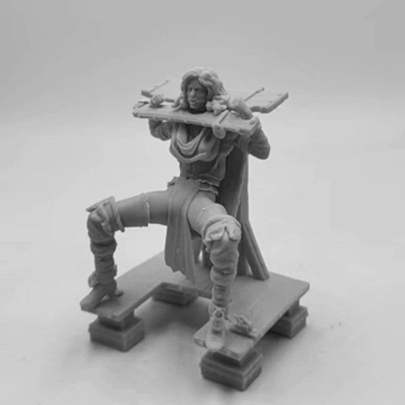 1/24 Yennefer Sorceress, Resin Model Figure Kit, Fantasy Theme, Unassembled and Unpainted