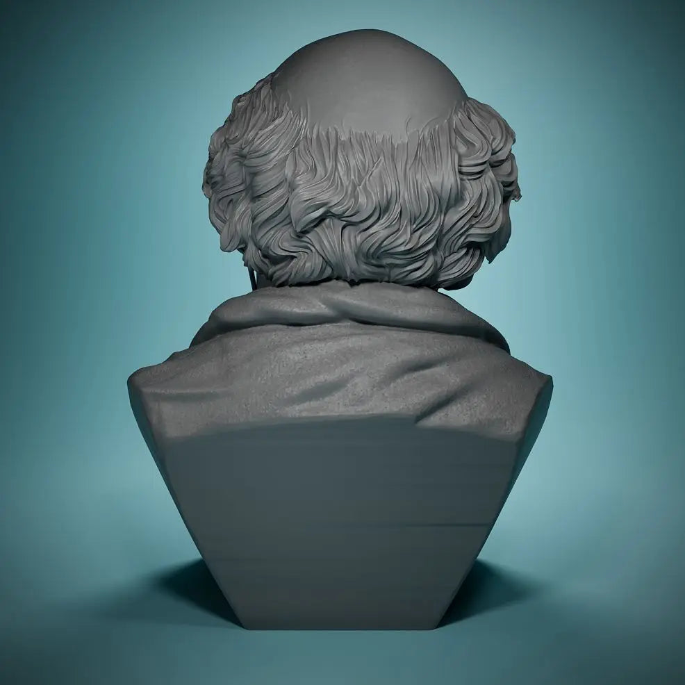80mm Film & Television Character, Resin Model Bust Kit, Historical Theme, Unassembled and Unpainted