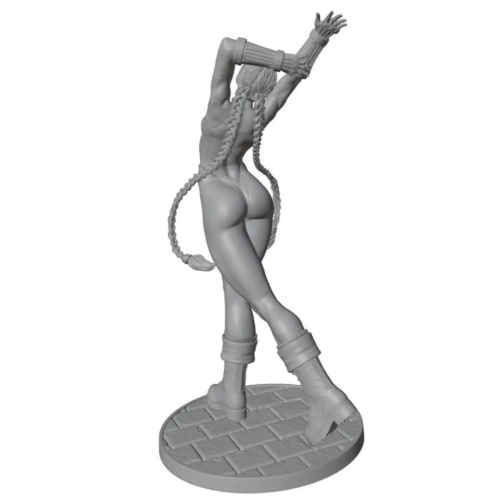 1/24 1/24 Anime Pin-Up, Resin Model Figure Kit, Unassembled and Unpainted