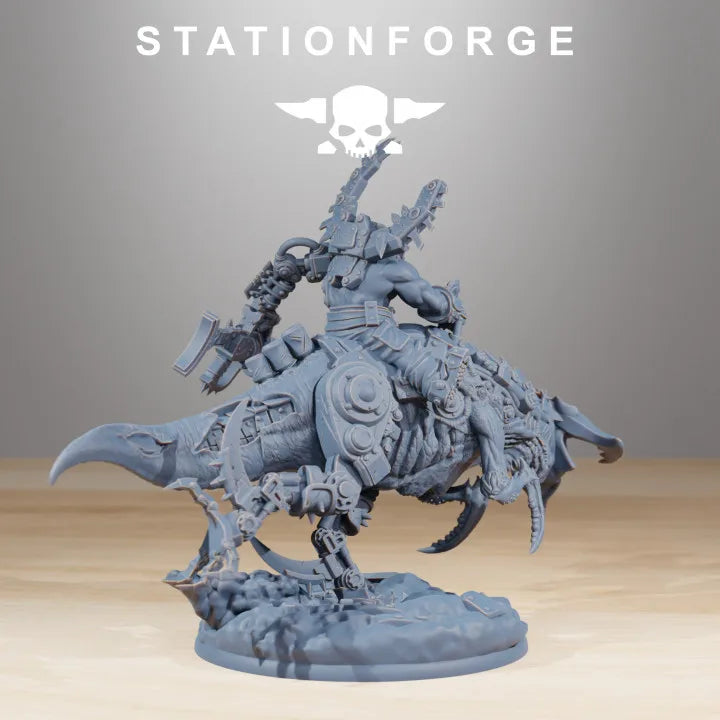 Chaos Beast Mount, Resin Model Creature Kit, Fantasy Theme, Unassembled and Unpainted