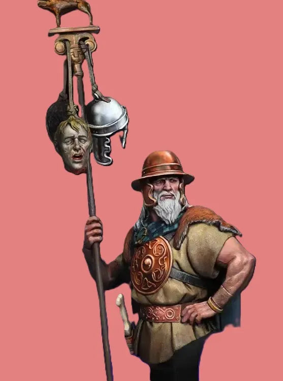 1/10 Dwarf Warrior, Resin Model Figure Kit, Fantasy Theme, Unassembled and Unpainted