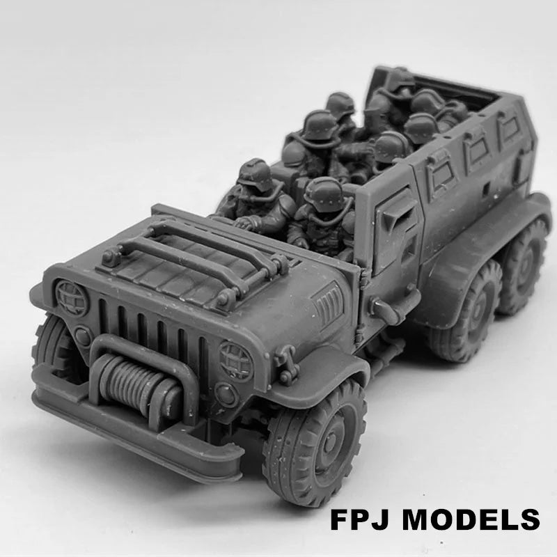 28mm Modern Armored Vehicle, Resin Model Vehicle Kit, Unassembled and Unpainted