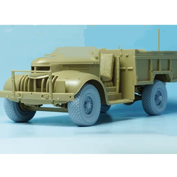 1/35 WWII Chevrolet Truck Wheels, Resin Model Accessory Kit, Unpainted