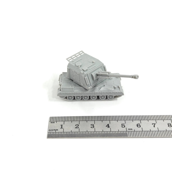 1/144 Modern French AMX-AuF1, Resin Model Vehicle Kit, Unassembled and Unpainted