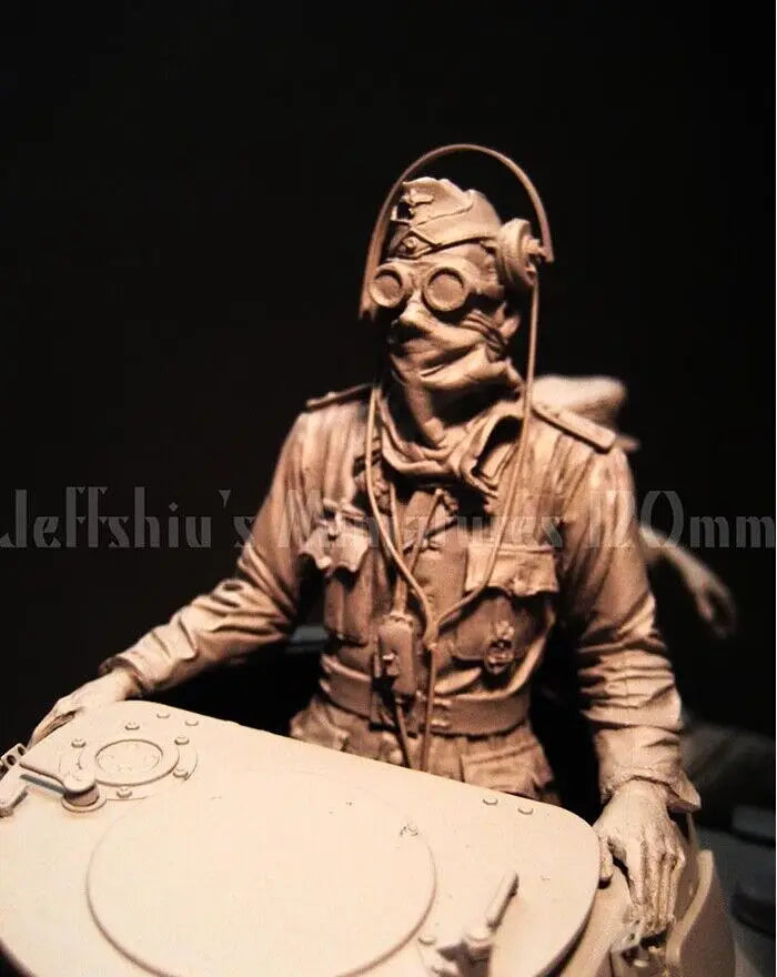 1/16 WWII Military, 3 Figures, Resin Model Figure Kit, Unassembled and Unpainted