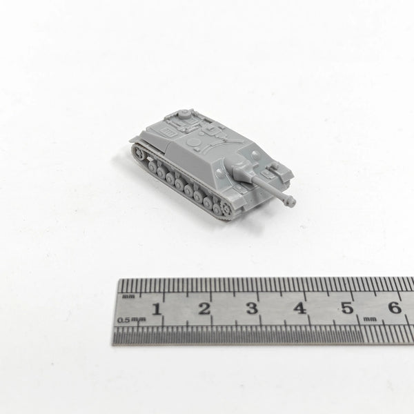 1/144 WWII Jagdpanzer IV L/48, Resin Model Vehicle Kit, Unassembled and Unpainted