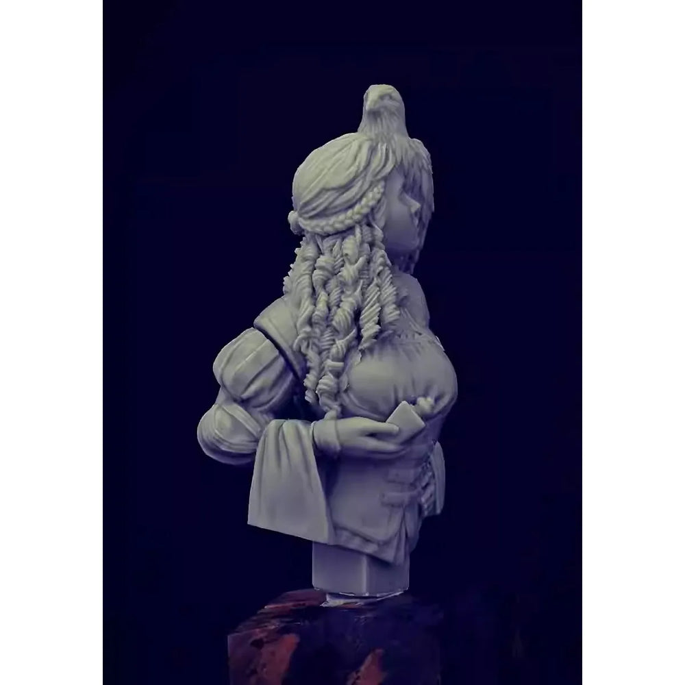 1/12 Eagle Guardian Warrior, Resin Model Bust Kit, Fantasy Theme, Unassembled and Unpainted