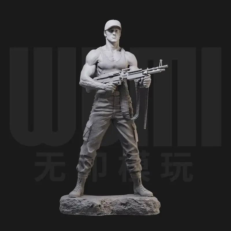 1/24 Modern Tactical Operator in Cap, Resin Model Figure Kit, Unassembled and Unpainted