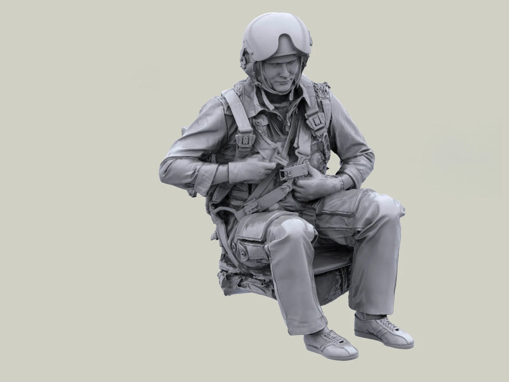 1/48 Modern Tactical Soldiers, 3 Figures, Resin Model Figure Kit, Unassembled and Unpainted