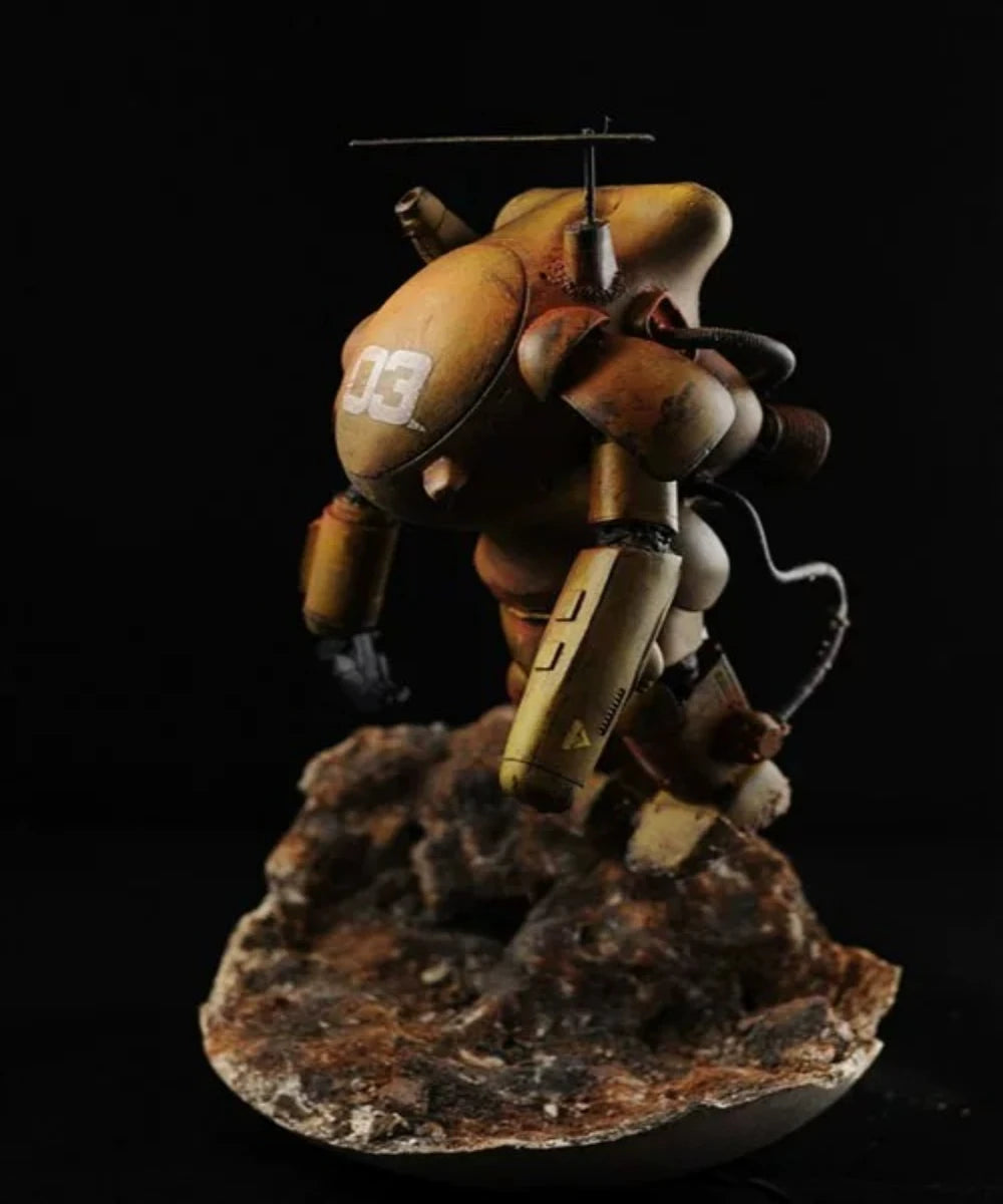 1/20 Powered Armor Suit, Resin Model Figure Kit, Sci-Fi Theme, Unassembled and Unpainted