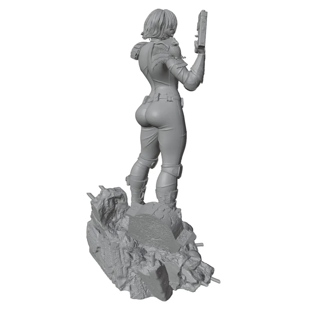 Fantasy Female Warrior — 1/24 Resin Figure