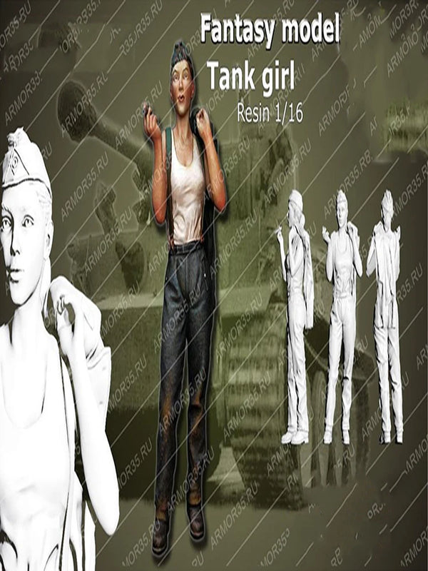Tank Girl — 1/16 Resin Figure