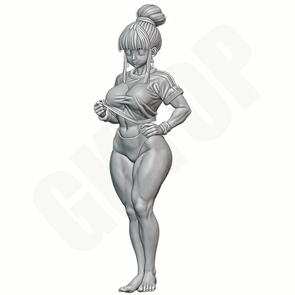 1/24 Girl in Gym Uniform, Resin Model Figure Kit, Anime Theme, Unassembled and Unpainted