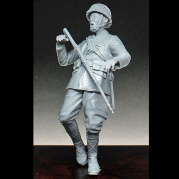 1/35 WWI Wounded Infantry Soldier, Resin Model Figure Kit, Unassembled and Unpainted