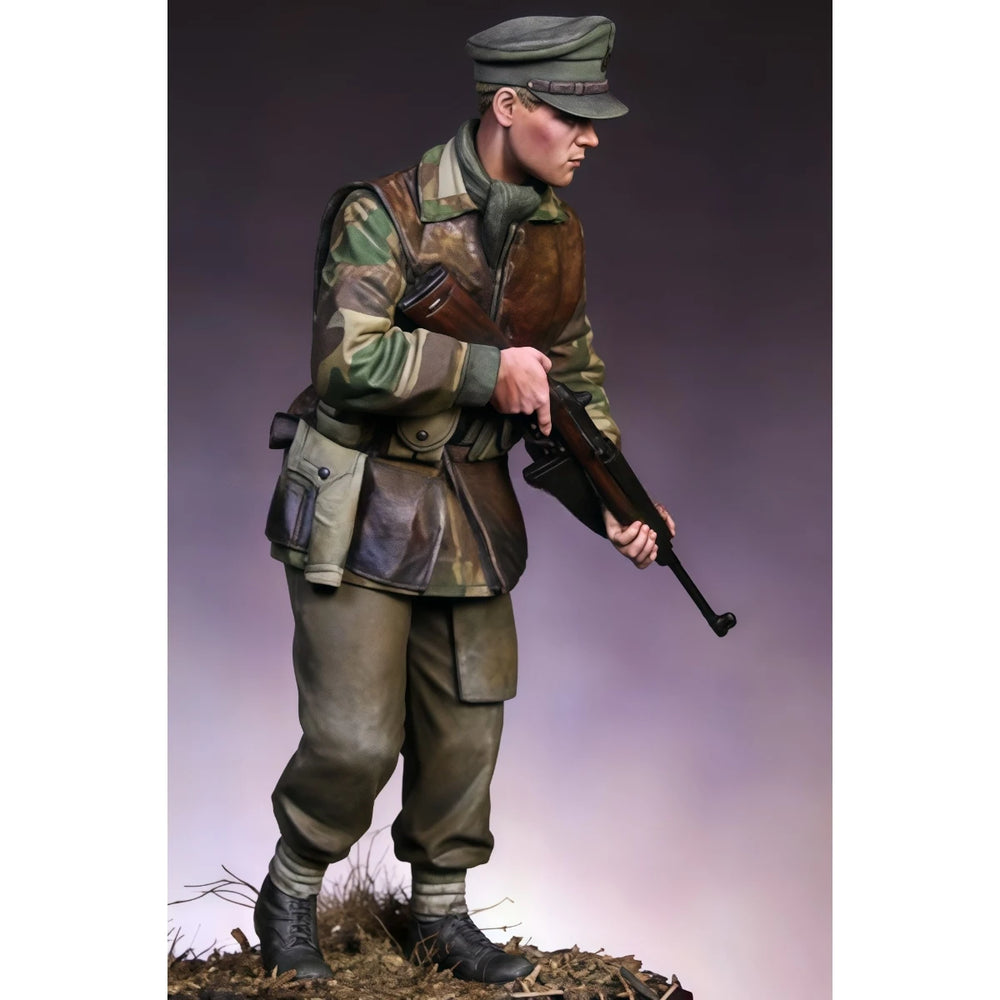 1/16 WWII British SAS Commando, 2 Figures, Resin Model Figure Kit, Unassembled and Unpainted