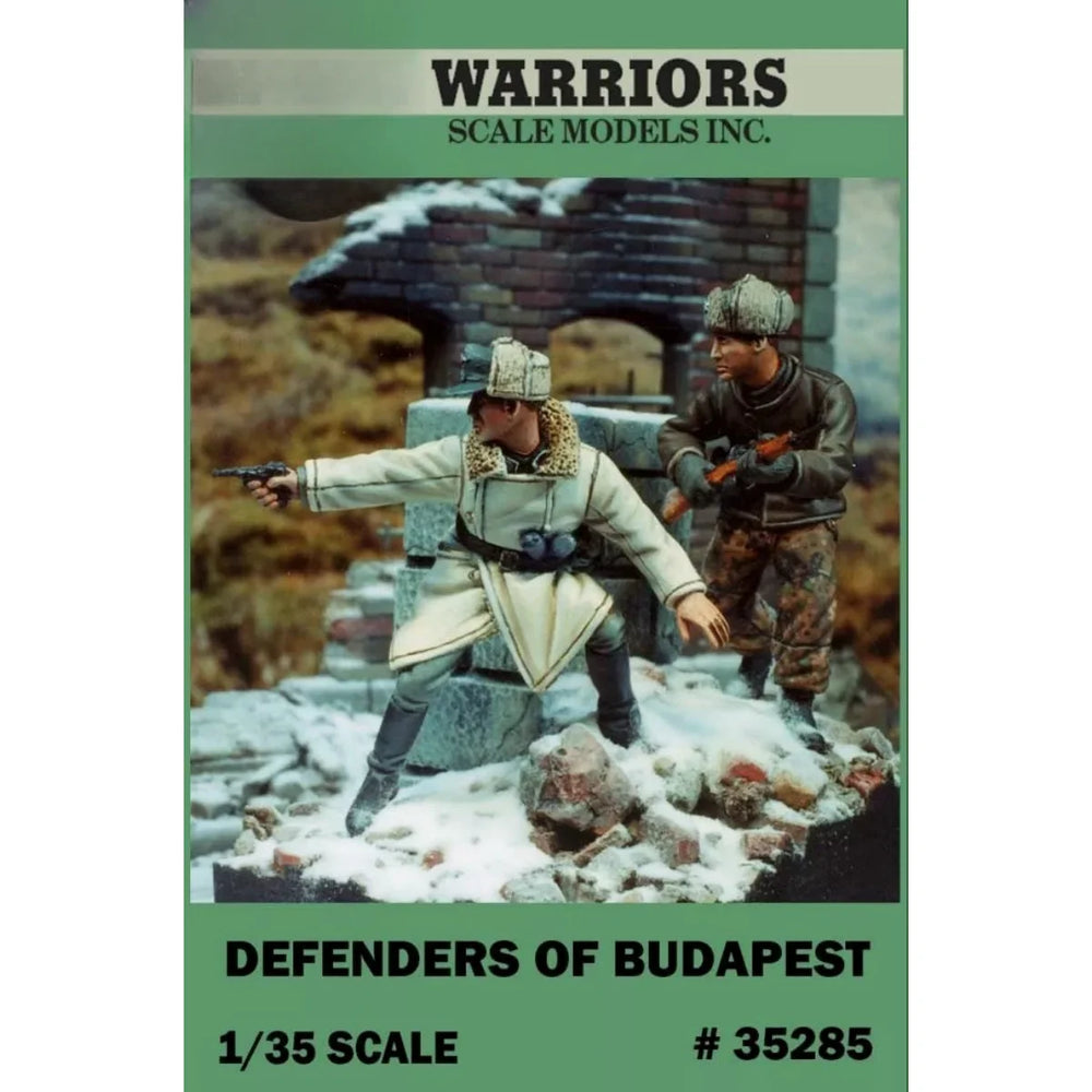 1/35 WWII German Infantry Squad in Assault, 2 Figures, Resin Model Figure Kit, Unassembled and Unpainted