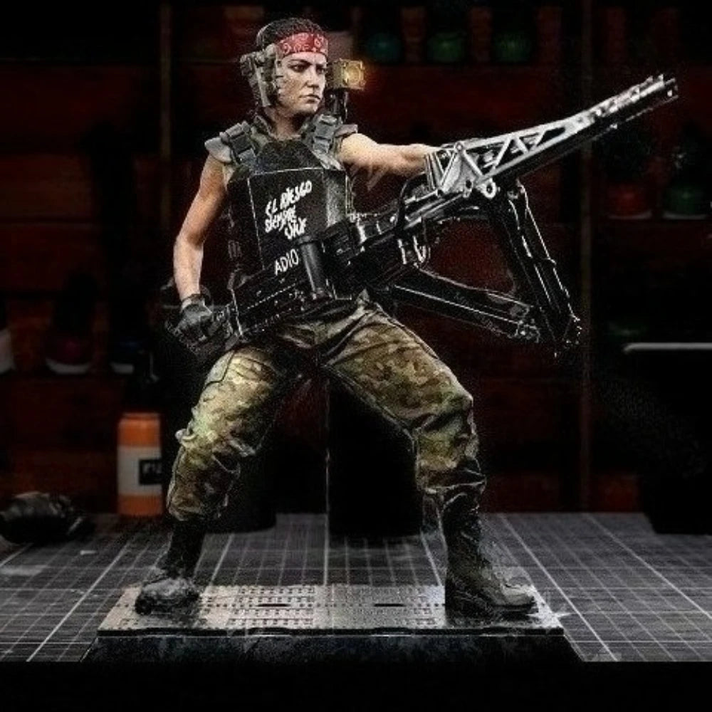Modern Tactical Soldier Operator, Resin Model Figure Kit, Unassembled and Unpainted