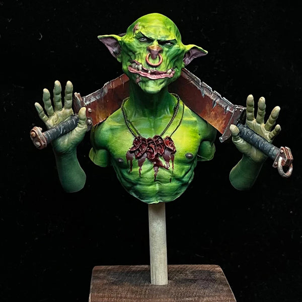 1/12 Dark Fantasy Goblin, Resin Model Bust Kit, Fantasy Theme, Unassembled and Unpainted