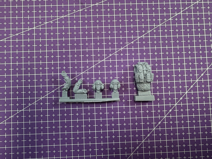 1/35 Casting Resin Model Assembly Kit, GK， Resin Soldier, Unpainted