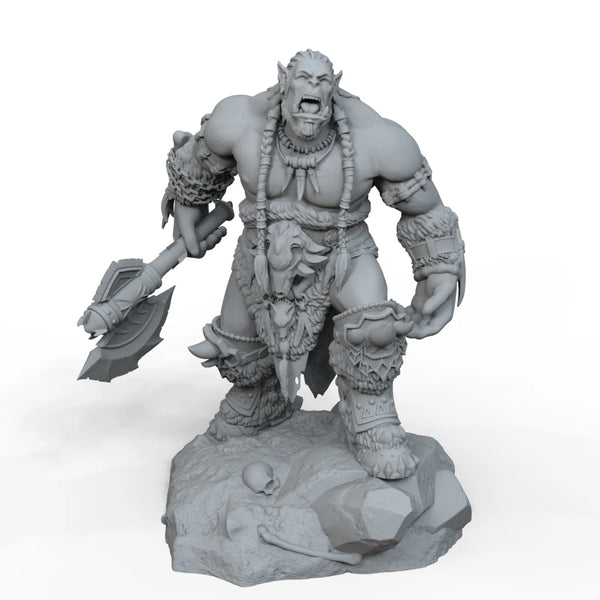 1/35 ORC Warriors, 5 Figures, Resin Model Figure Kit, Fantasy Theme, Unassembled and Unpainted